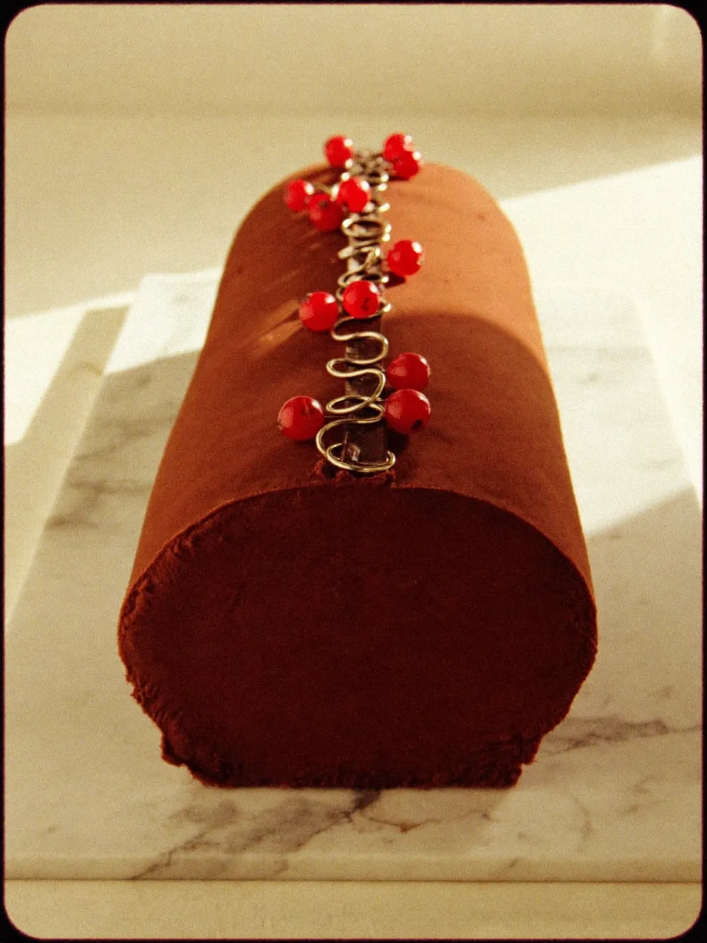 Bûche de Noël au chocolat