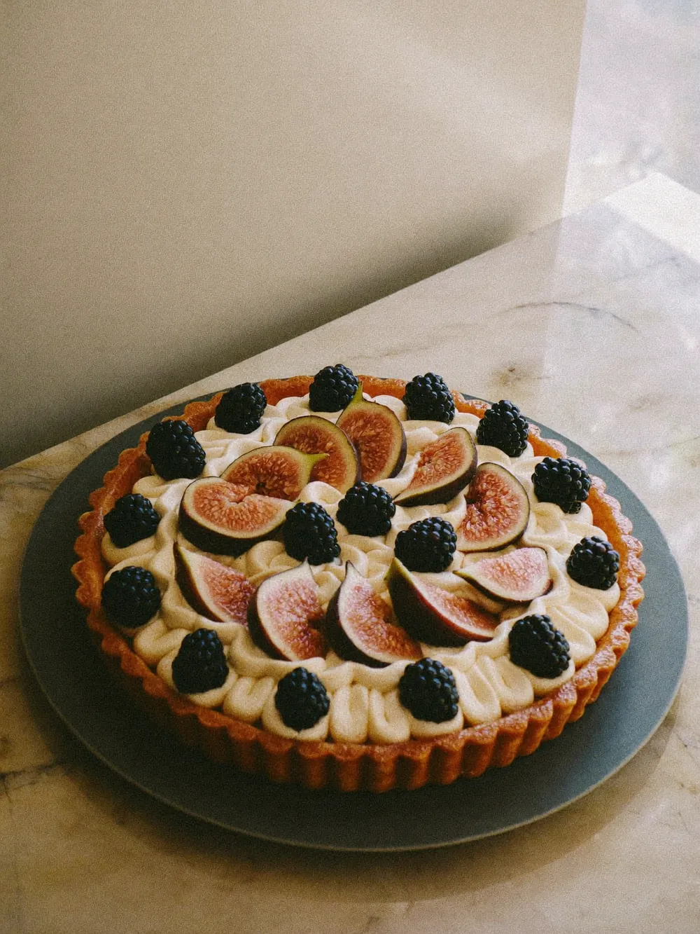 Tarte aux fruits de saison